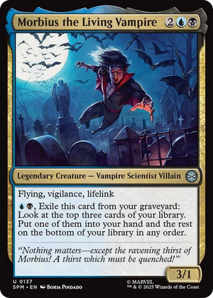 0137 Morbius the Living Vampire U Marvel's Spider-Man