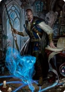 0075 Mordenkainen Art Card S Art Series: Adventures in the Forgotten Realms