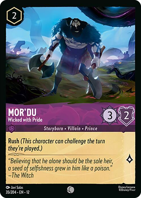 0035 Mor'du - Wicked with Pride Common Wilds Unknown