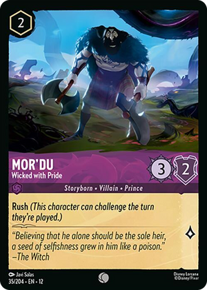 0035 Mor'du - Wicked with Pride Common Wilds Unknown