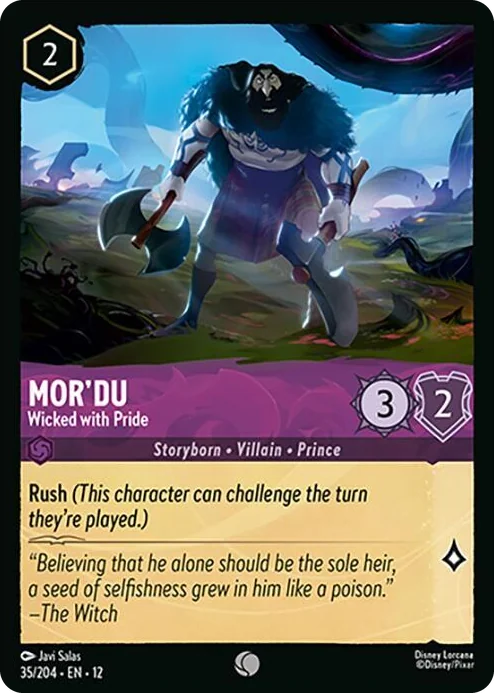 0035 Mor'du - Wicked with Pride Common Wilds Unknown