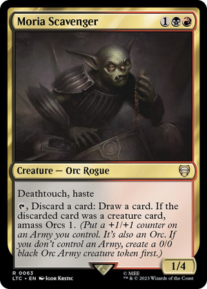 0063 Moria Scavenger R Commander: The Lord of the Rings: Tales of Middle-earth
