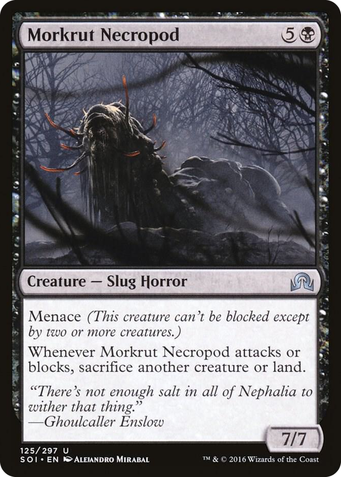 Morkrut Necropod #125 U - Shadows over Innistrad Pokemon card