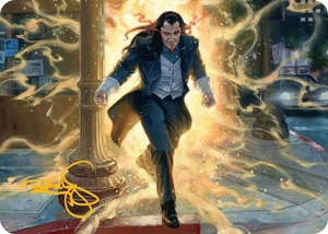 0009 Morlun, Devourer of Spiders Art Card (Gold-Stamped Signature) S Art Series: Marvel's Spider-Man