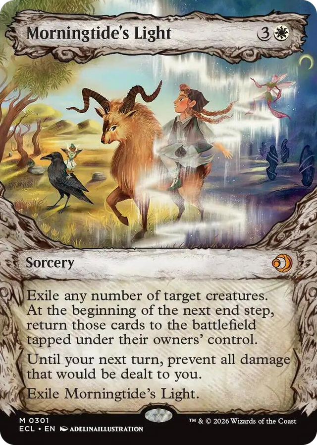 0301 Morningtide's Light (Showcase) M Lorwyn Eclipsed