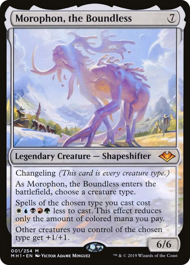 0001 Morophon, the Boundless M Promo Pack: Innistrad: Midnight Hunt