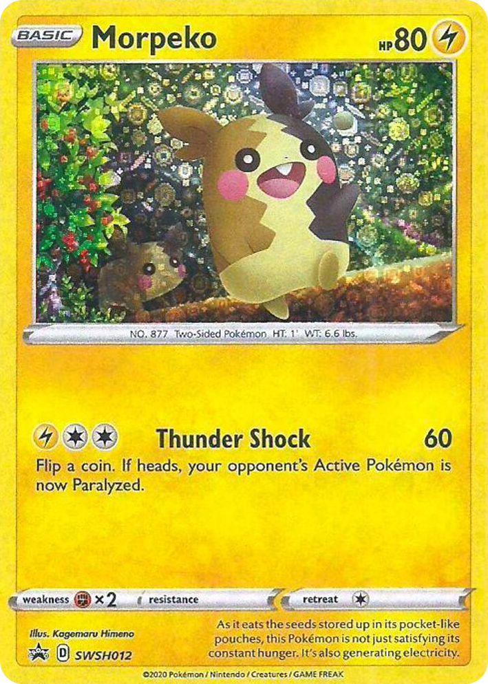 0012 Morpeko - SWSH012 (General Mills Promo) Promo Miscellaneous Cards & Products