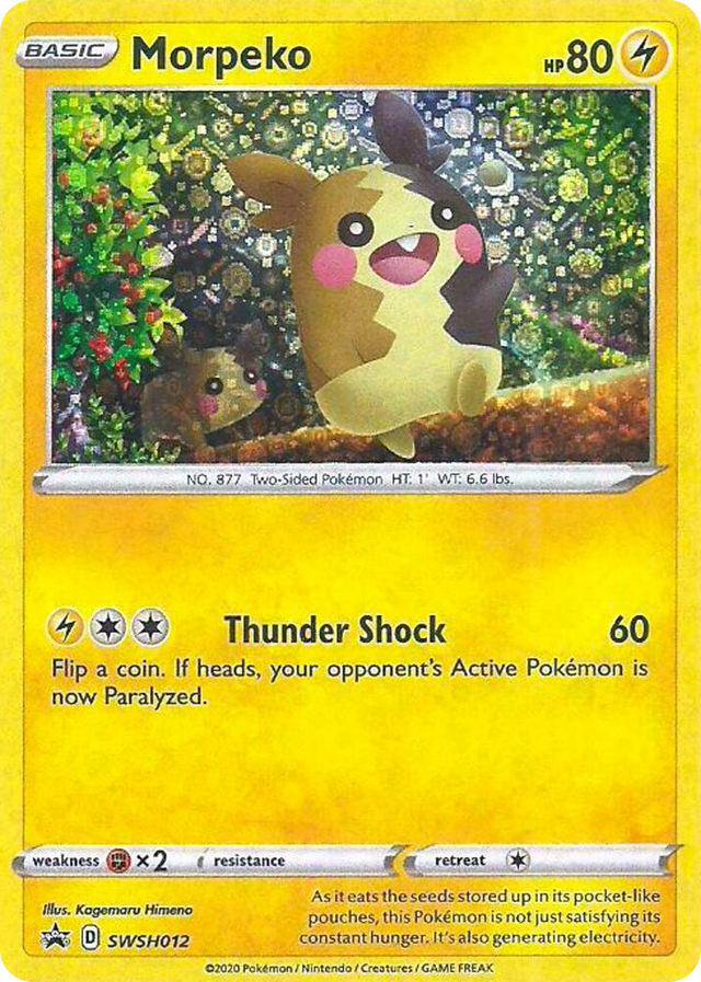 0012 Morpeko - SWSH012 (General Mills Promo) Promo Miscellaneous Cards & Products