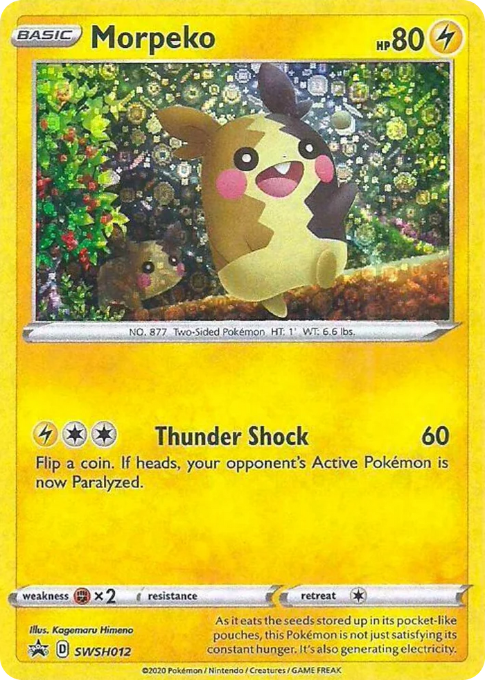0012 Morpeko - SWSH012 (General Mills Promo) Promo Miscellaneous Cards & Products