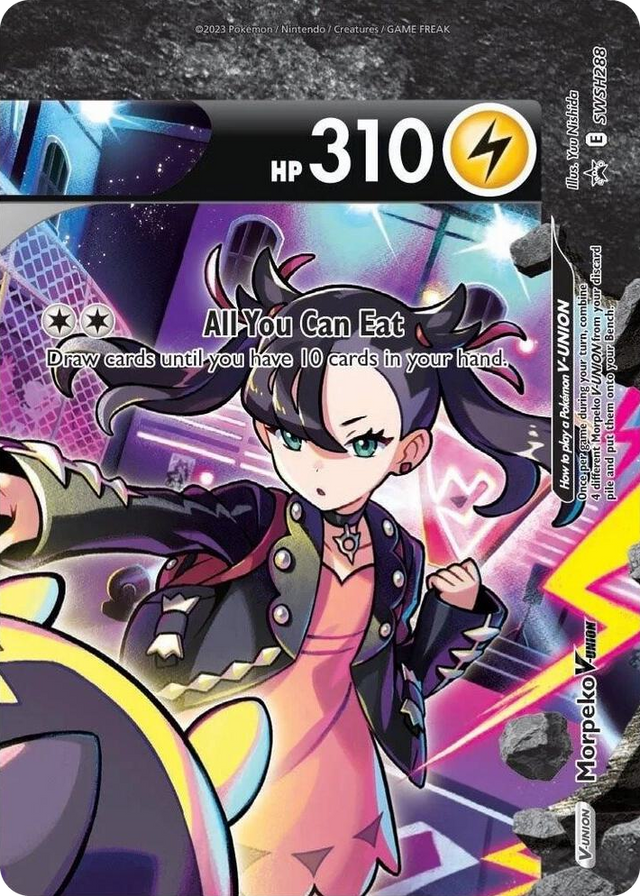 0288 Morpeko V-Union - SWSH288 Promo Sword & Shield Promo Cards