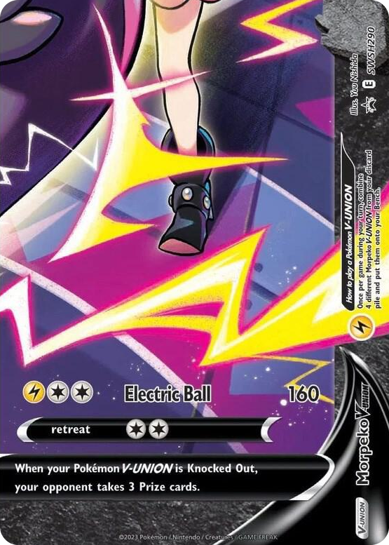 0290 Morpeko V-Union - SWSH290 Promo Sword & Shield Promo Cards