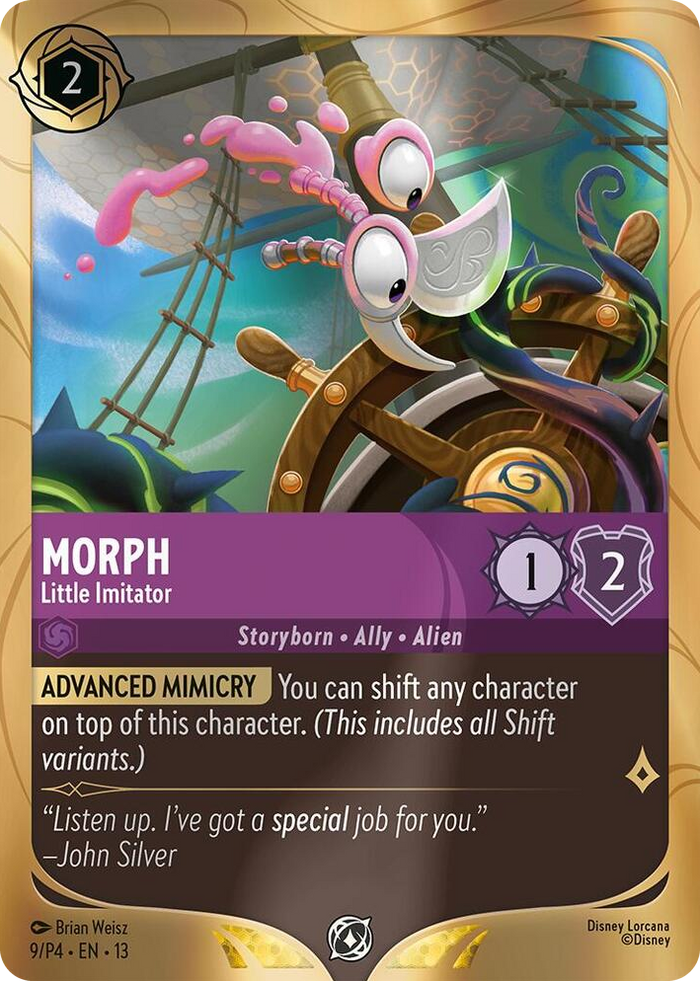 Morph - Little Imitator #9 Promo - Disney Lorcana Promo Cards Pokemon card