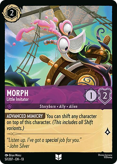 0057 Morph - Little Imitator Uncommon Attack of the Vine!
