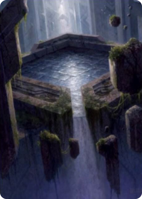 0032 Morphic Pool Art Card S Art Series: Zendikar Rising