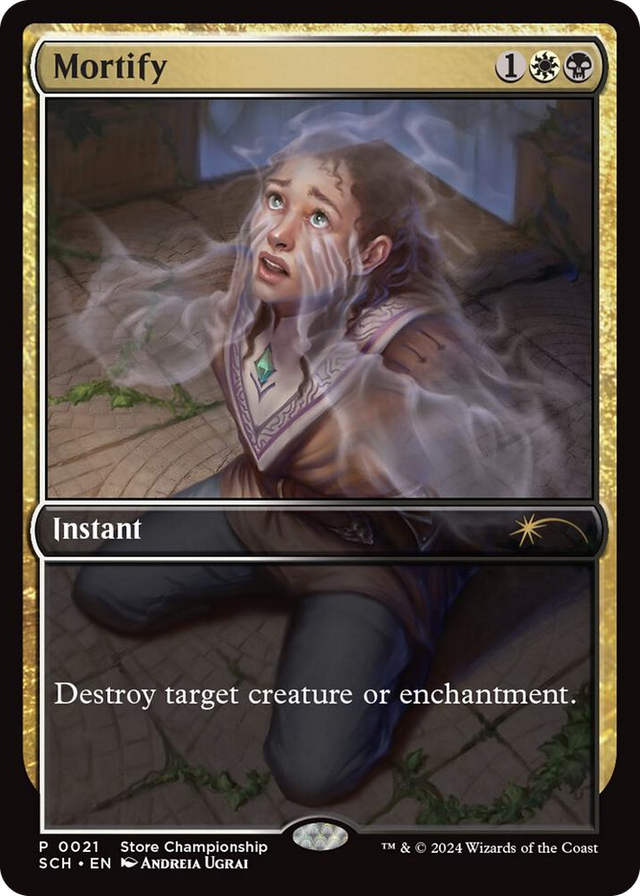 0021 Mortify P Game Day & Store Championship Promos