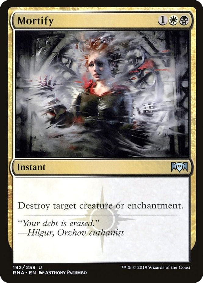 0192 Mortify U Ravnica Allegiance