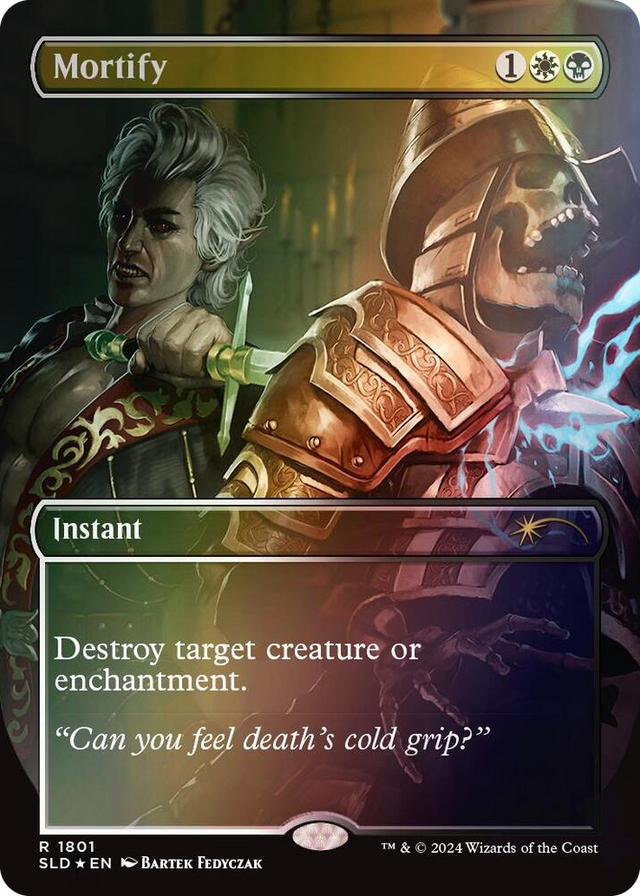 1801 Mortify (Rainbow Foil) R Secret Lair Drop Series