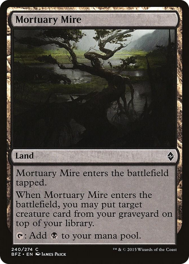 0240 Mortuary Mire C Battle for Zendikar