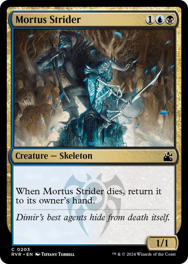 0203 Mortus Strider C Ravnica Remastered