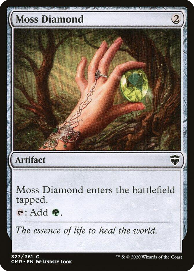 0327 Moss Diamond C Commander Legends