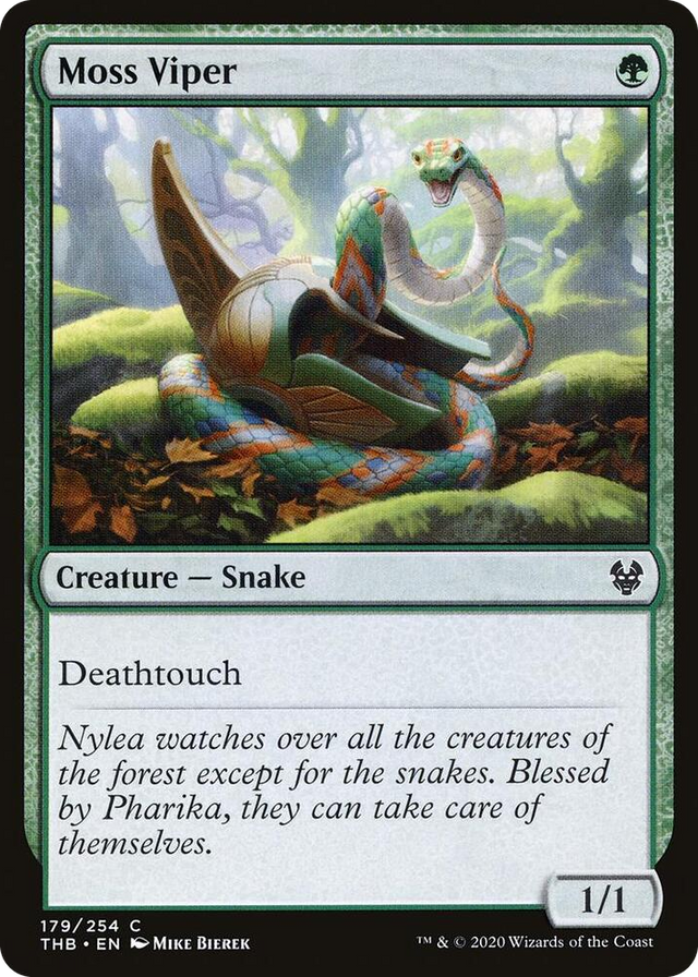 0179 Moss Viper C Theros Beyond Death