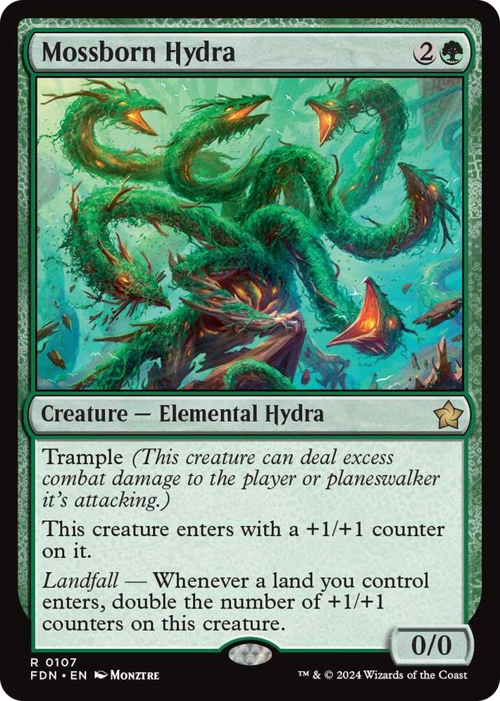 0107 Mossborn Hydra R Foundations
