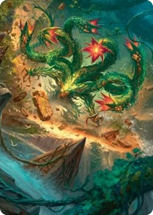 Mossborn Hydra Art Card (42/54) #42 S - Art Series: Foundations Pokemon card