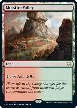 0250 Mossfire Valley R Commander: Adventures in the Forgotten Realms
