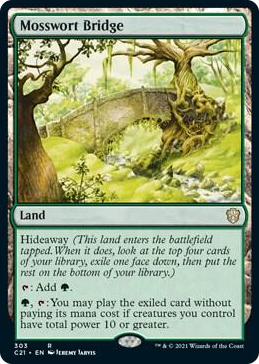 0303 Mosswort Bridge R Commander 2021