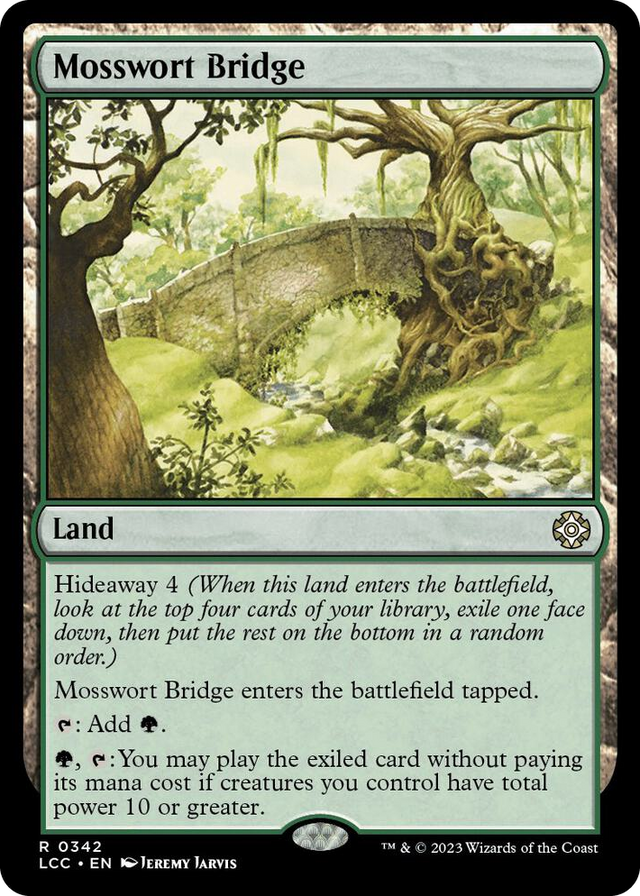 0342 Mosswort Bridge R Commander: The Lost Caverns of Ixalan