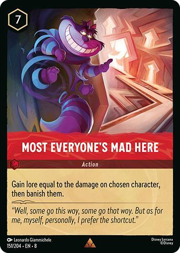 0151 Most Everyone's Mad Here Rare Reign of Jafar