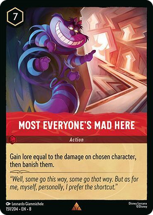 0151 Most Everyone's Mad Here Rare Reign of Jafar