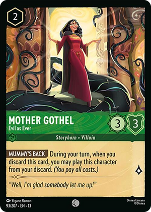 0093 Mother Gothel - Evil as Ever Common Attack of the Vine!