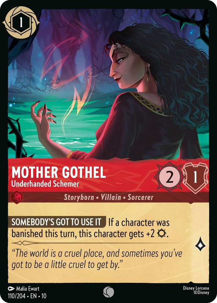 0110 Mother Gothel - Underhanded Schemer Common Whispers in the Well