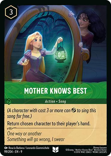 0099 Mother Knows Best Uncommon Fabled