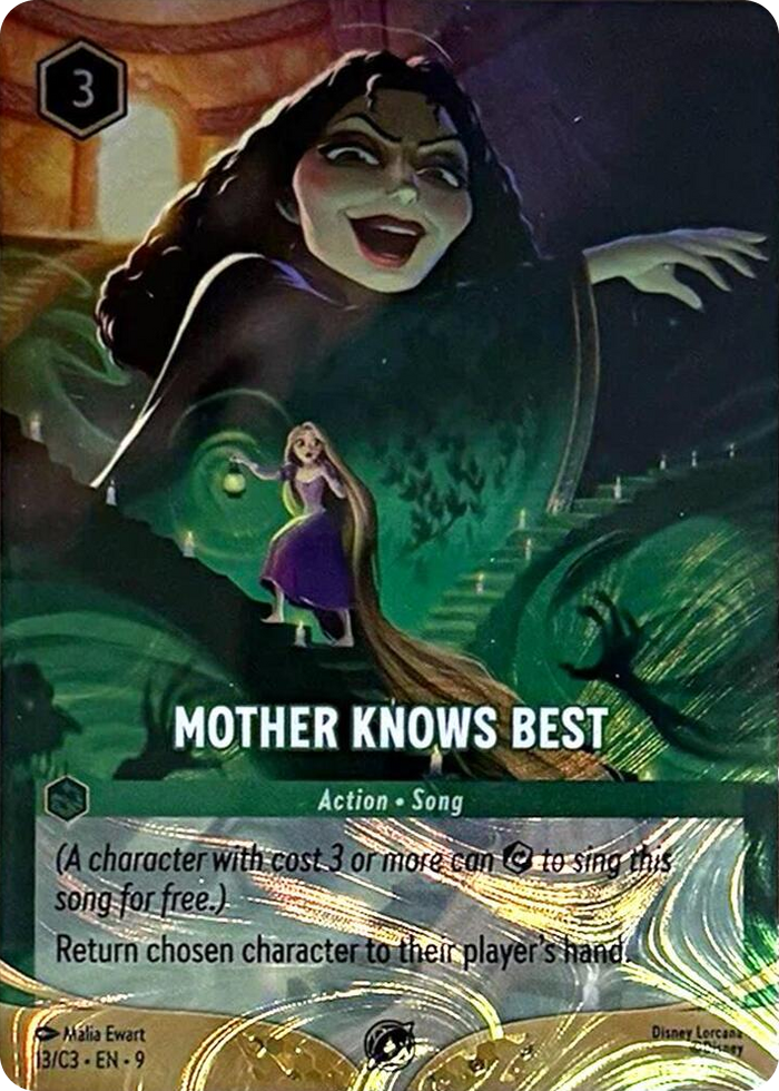 Mother Knows Best (Foil) #13 Promo - Disney Lorcana Promo Cards Pokemon card