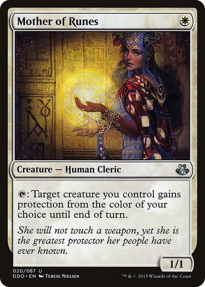 0020 Mother of Runes U Duel Decks: Elspeth vs. Kiora