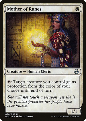 0020 Mother of Runes U Duel Decks: Elspeth vs. Kiora