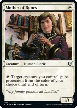 Mother of Runes #702 U - Commander Legends: Battle for Baldur's Gate Pokemon card