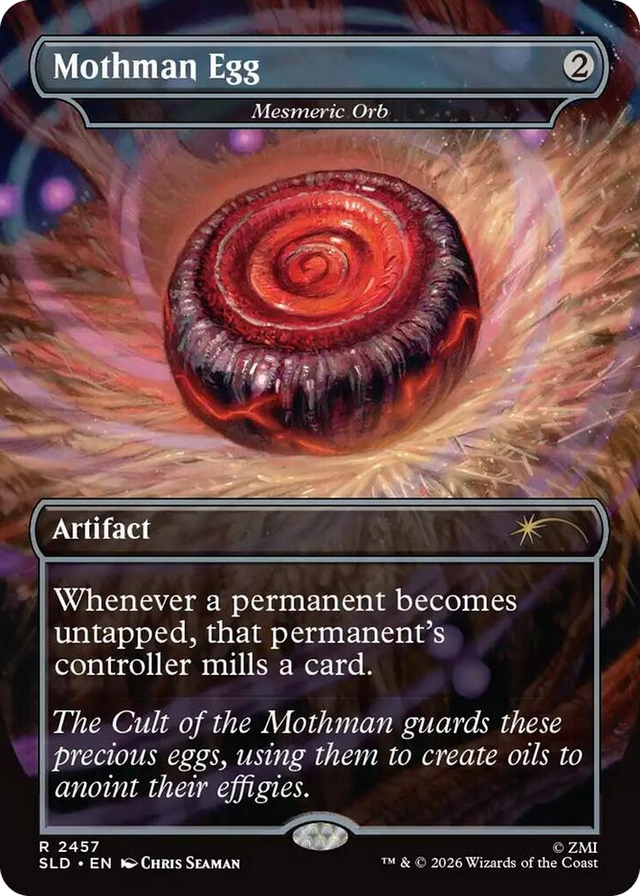 2457 Mothman Egg - Mesmeric Orb R Secret Lair Drop Series