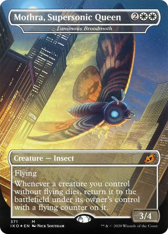 0371 Mothra, Supersonic Queen - Luminous Broodmoth M Lair of Behemoths