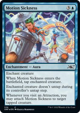 0339 Motion Sickness (Galaxy Foil) C Unfinity