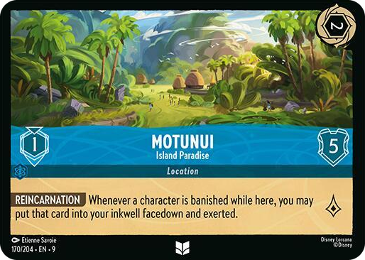0170 Motunui - Island Paradise Uncommon Fabled