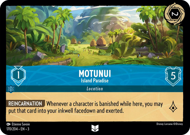 0170 Motunui - Island Paradise Uncommon Into the Inklands