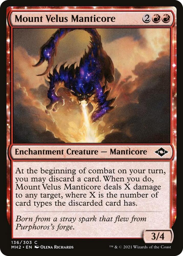 0136 Mount Velus Manticore C Modern Horizons 2