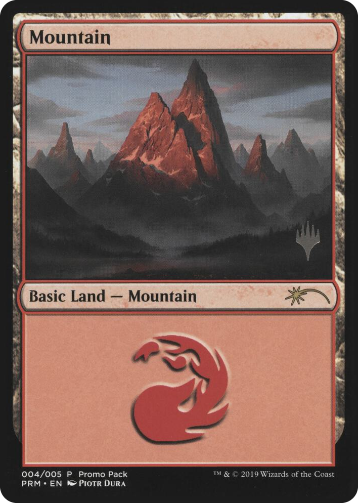 0004 Mountain P Promo Pack: Core Set 2020