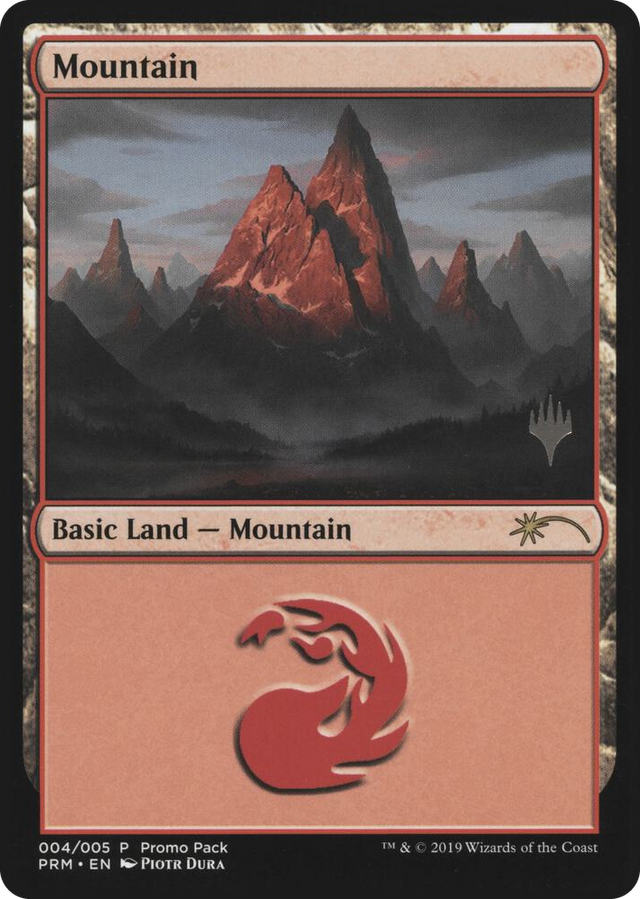 0004 Mountain P Promo Pack: Core Set 2020