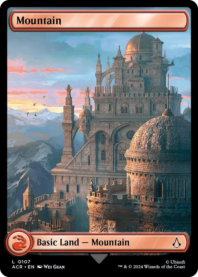 0107 Mountain (0107) L Universes Beyond: Assassin's Creed