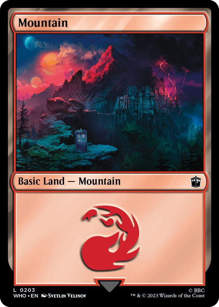 0203 Mountain (0203) L Universes Beyond: Doctor Who