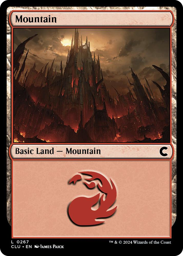 0267 Mountain (0267) L Ravnica: Clue Edition